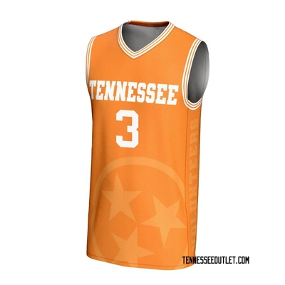Men's Dalton Knecht Tennessee Volunteers Game Replica Lightweight Icon Print Basketball Jersey - Orange
