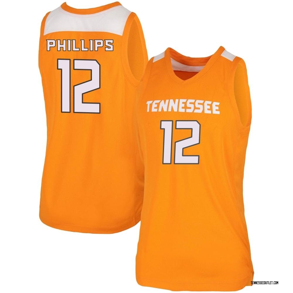 Women's Cade Phillips Tennessee Volunteers Replica Basketball Jersey - Orange