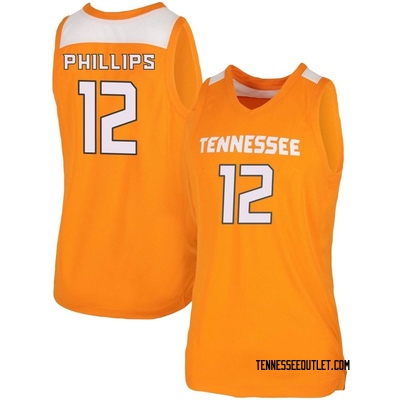 Women's Cade Phillips Tennessee Volunteers Replica Basketball Jersey - Orange