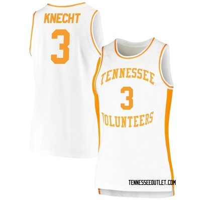 Women's Dalton Knecht Tennessee Volunteers Replica Retro Basketball Jersey - White