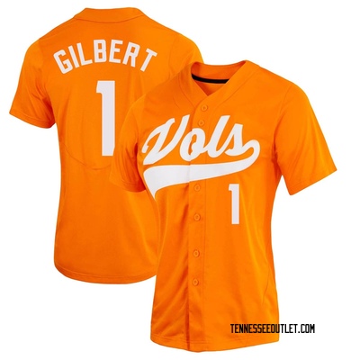 Women's Drew Gilbert Tennessee Volunteers Replica Full-Button Baseball Jersey - Orange