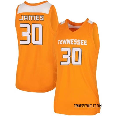 Women's Josiah-Jordan James Tennessee Volunteers Replica Basketball Jersey - Orange