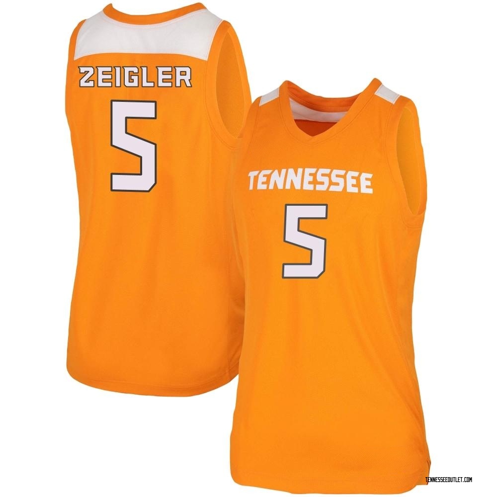 Women's Zakai Zeigler Tennessee Volunteers Replica Basketball Jersey - Orange