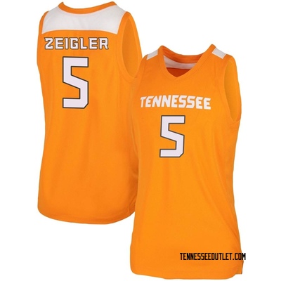 Women's Zakai Zeigler Tennessee Volunteers Replica Basketball Jersey - Orange