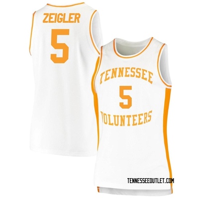 Women's Zakai Zeigler Tennessee Volunteers Replica Retro Basketball Jersey - White