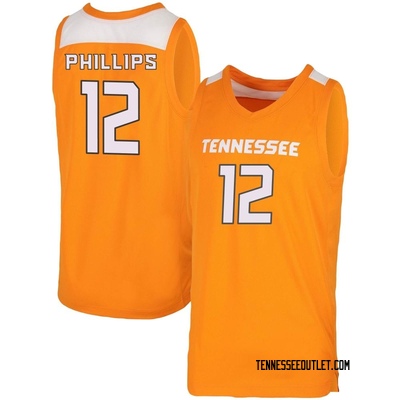 Youth Cade Phillips Tennessee Volunteers Replica Basketball Jersey - Orange