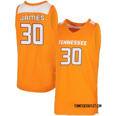 Youth Josiah-Jordan James Tennessee Volunteers Replica Basketball Jersey - Orange